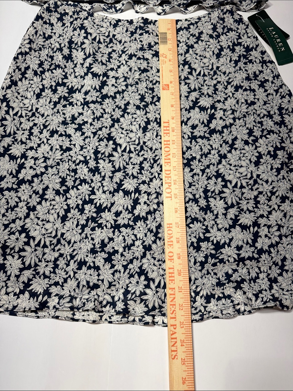 Lauren Ralph Lauren 2-Piece Set Top & Skirt Silk 12 NWT - Picture 10 of 10